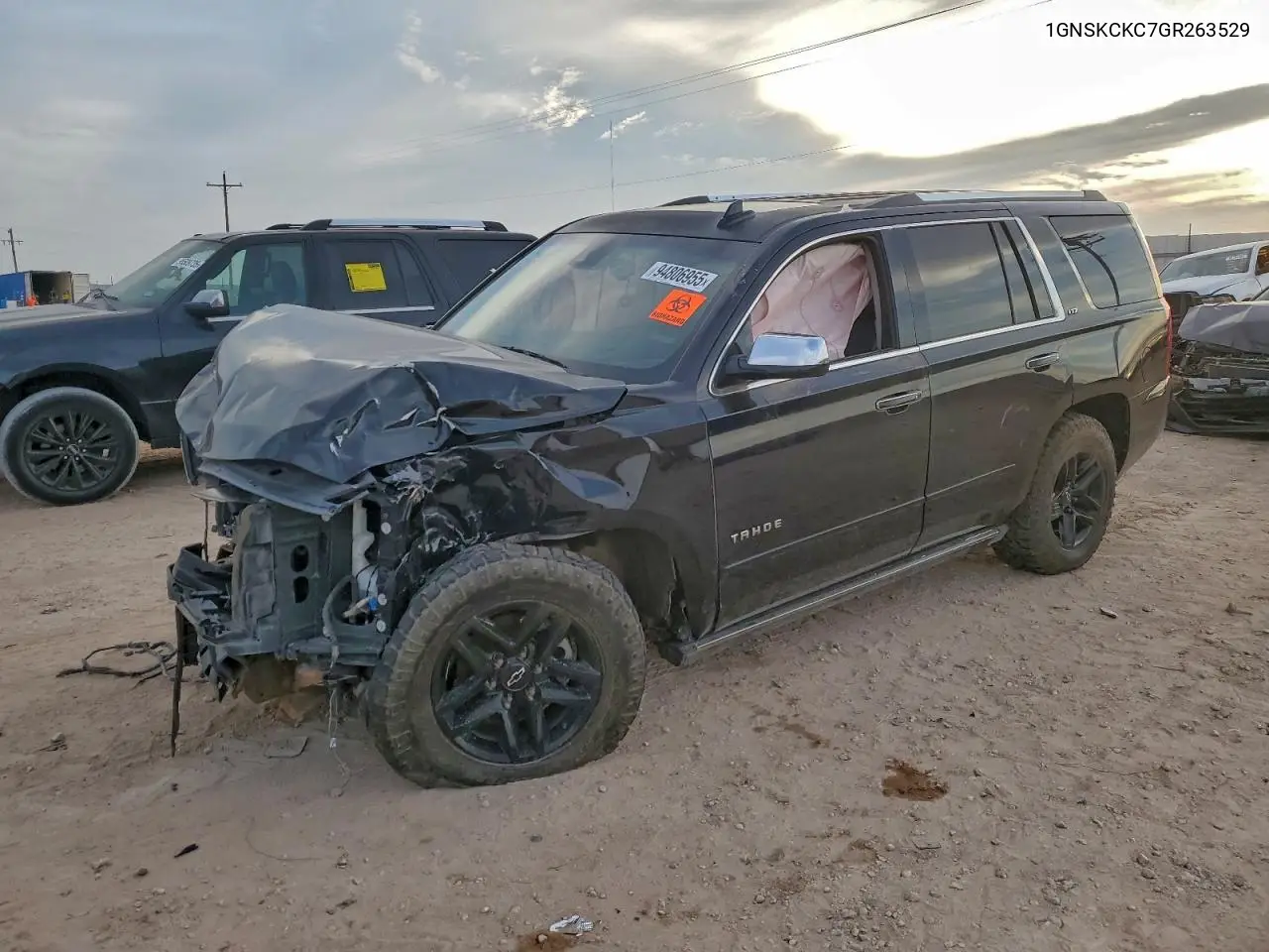 1GNSKCKC7GR263529 2016 Chevrolet Tahoe K1500 Ltz