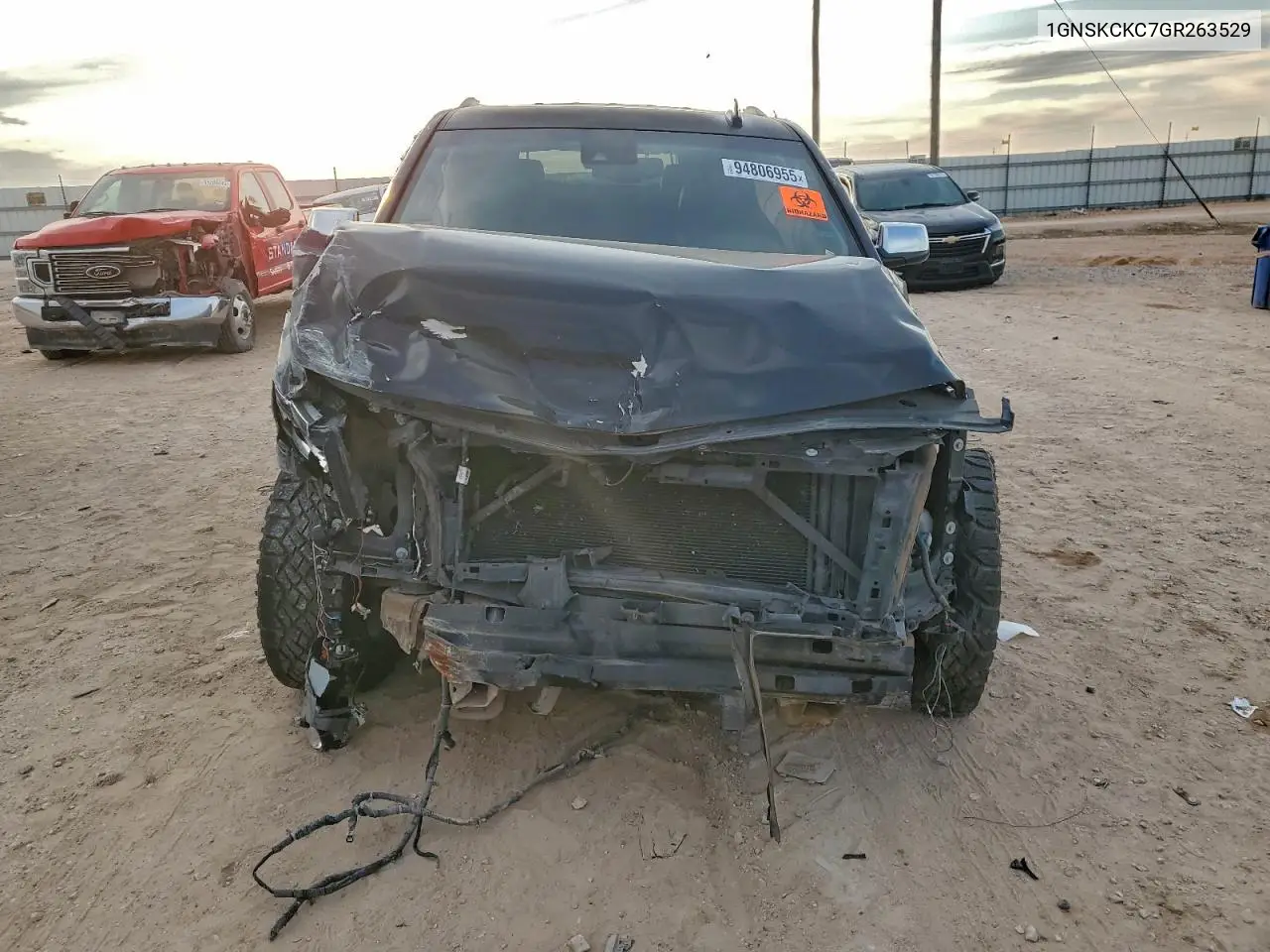 1GNSKCKC7GR263529 2016 Chevrolet Tahoe K1500 Ltz