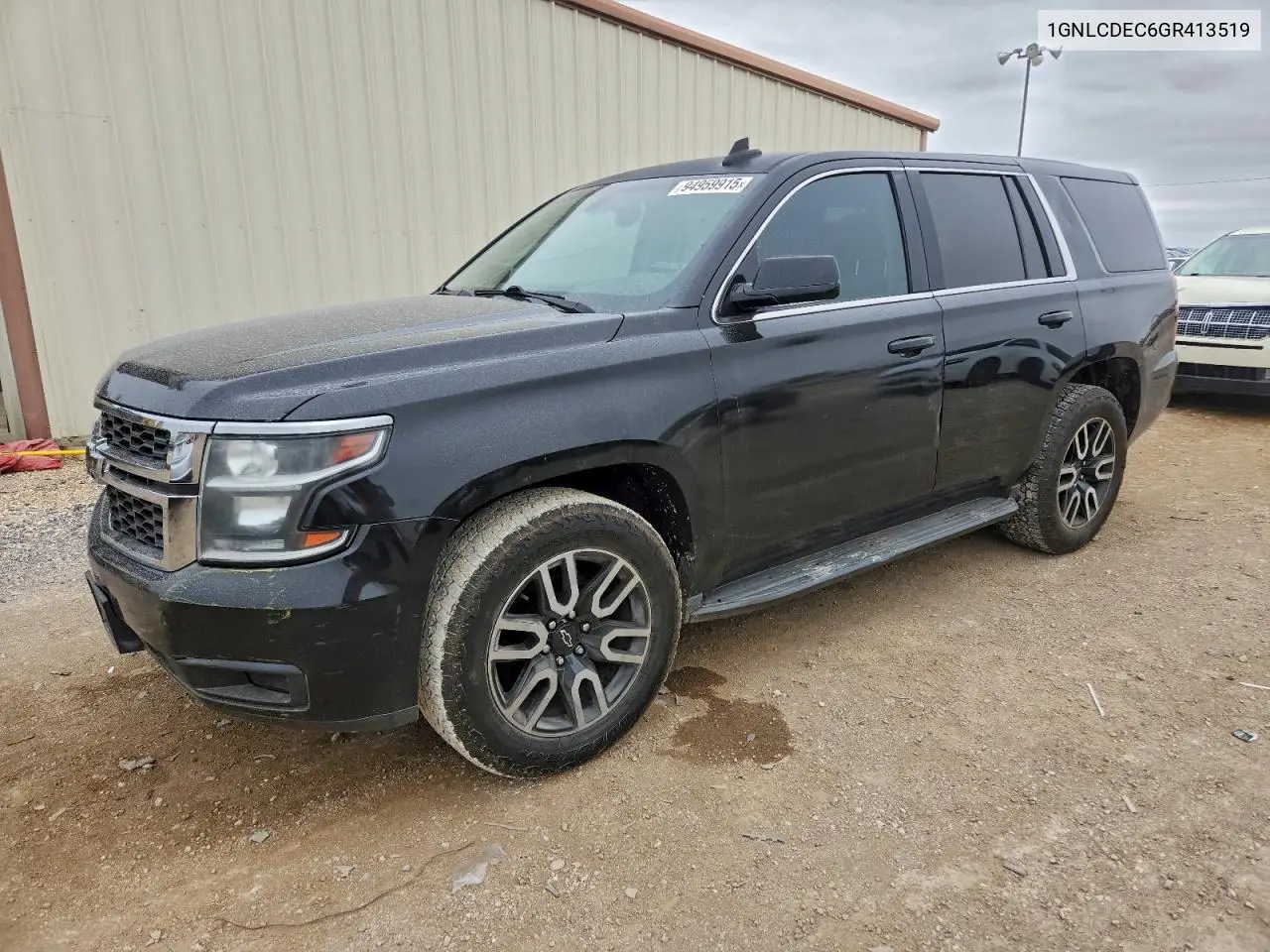 1GNLCDEC6GR413519 2016 Chevrolet Tahoe Police