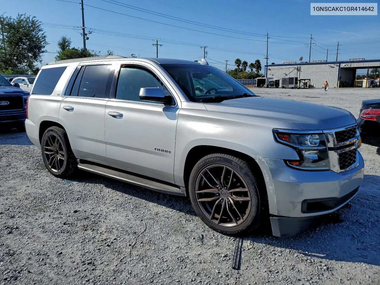 1GNSCAKC1GR414642 2016 Chevrolet Tahoe C1500 Ls