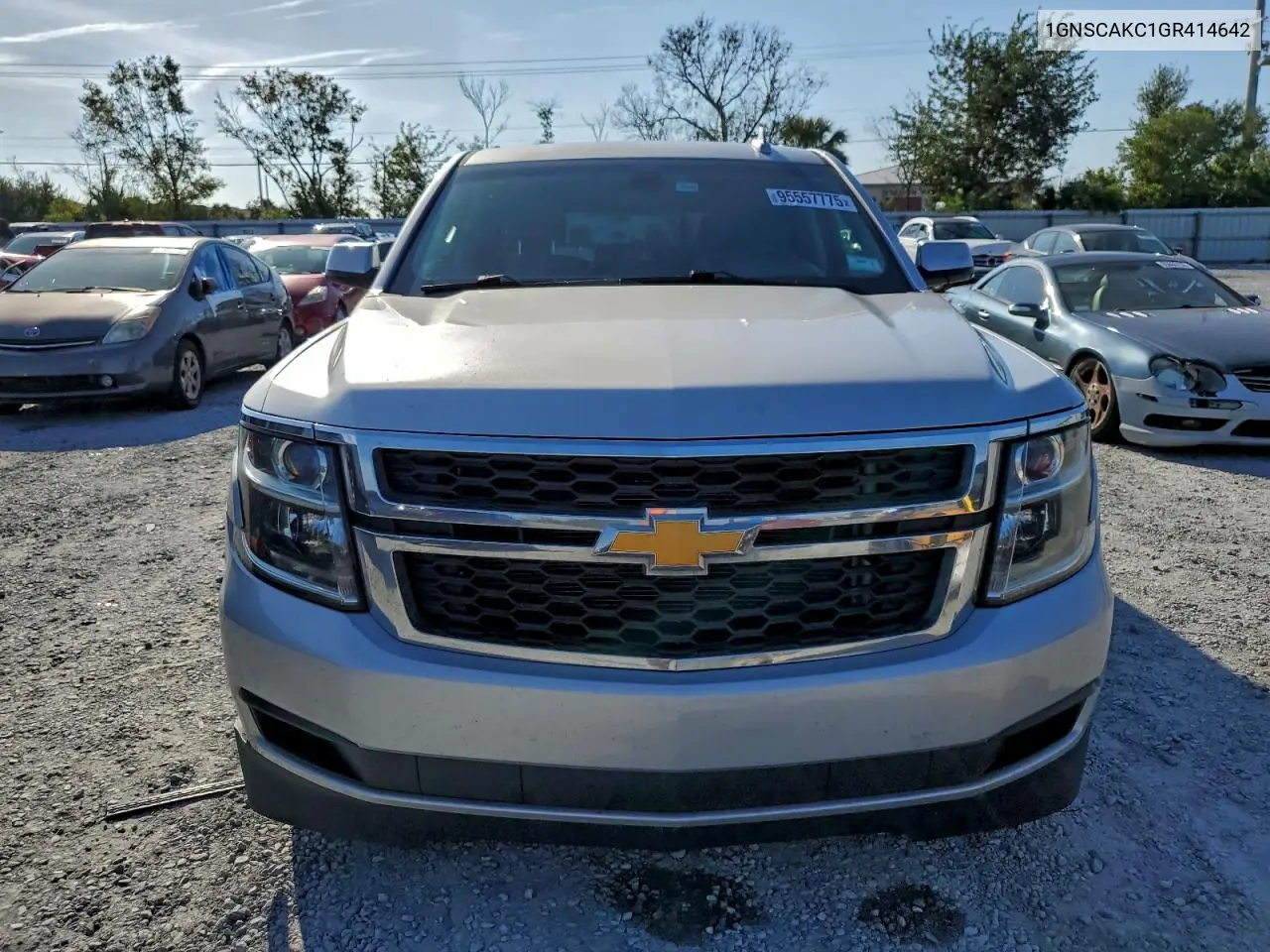 1GNSCAKC1GR414642 2016 Chevrolet Tahoe C1500 Ls
