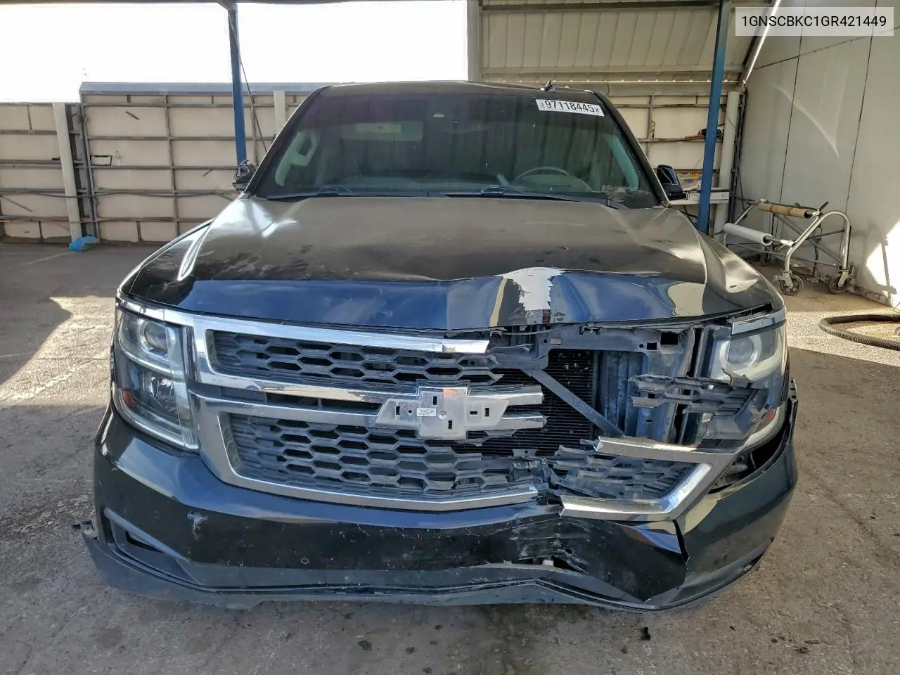 1GNSCBKC1GR421449 2016 Chevrolet Tahoe C1500 Lt