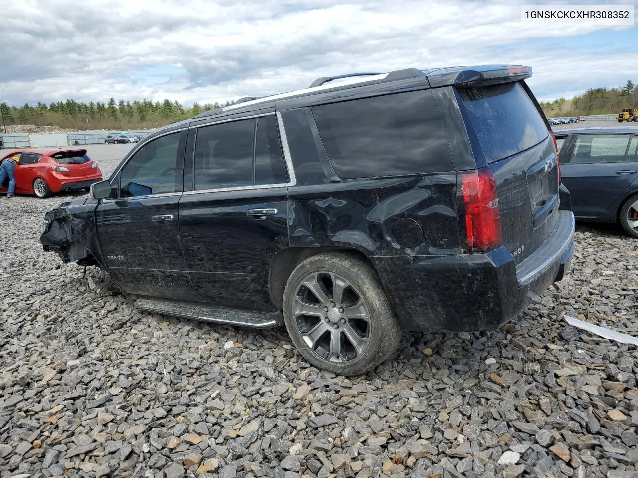 1GNSKCKCXHR308352 2017 Chevrolet Tahoe K1500 Premier