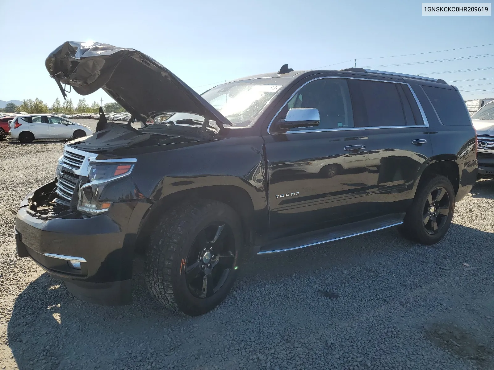 1GNSKCKC0HR209619 2017 Chevrolet Tahoe K1500 Premier