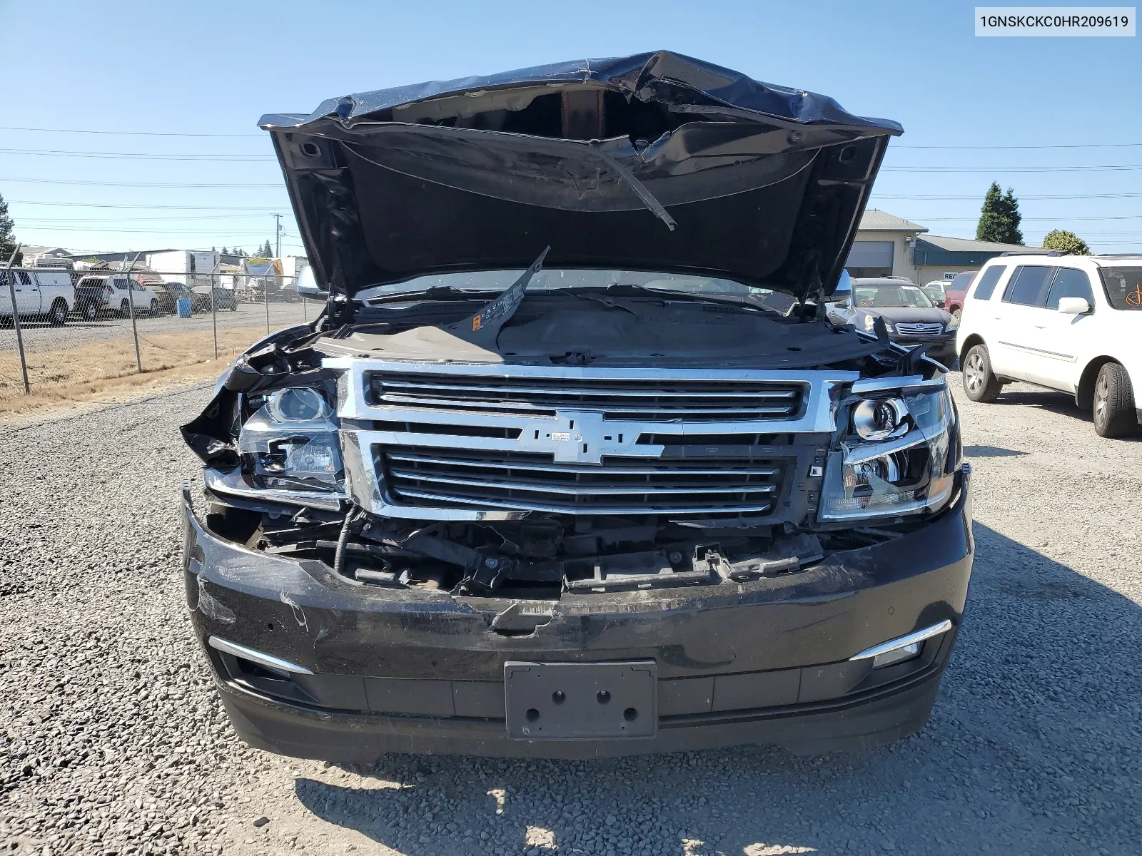 1GNSKCKC0HR209619 2017 Chevrolet Tahoe K1500 Premier