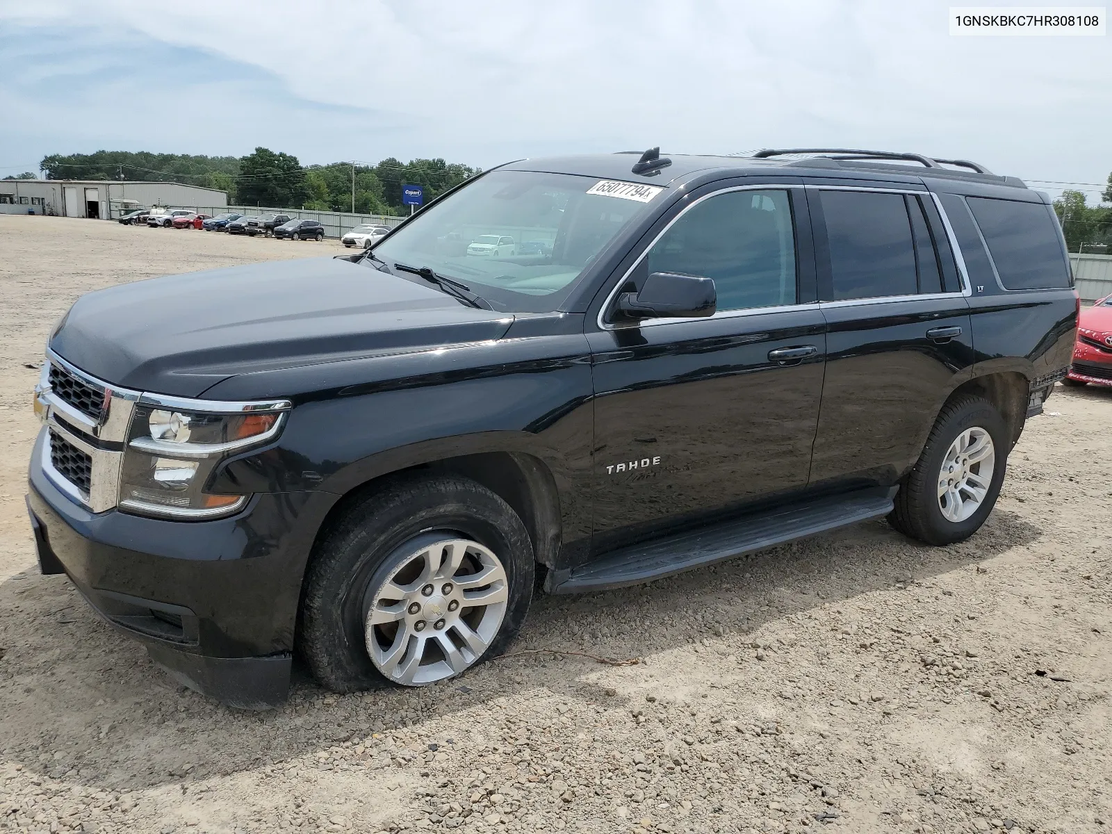 1GNSKBKC7HR308108 2017 Chevrolet Tahoe K1500 Lt