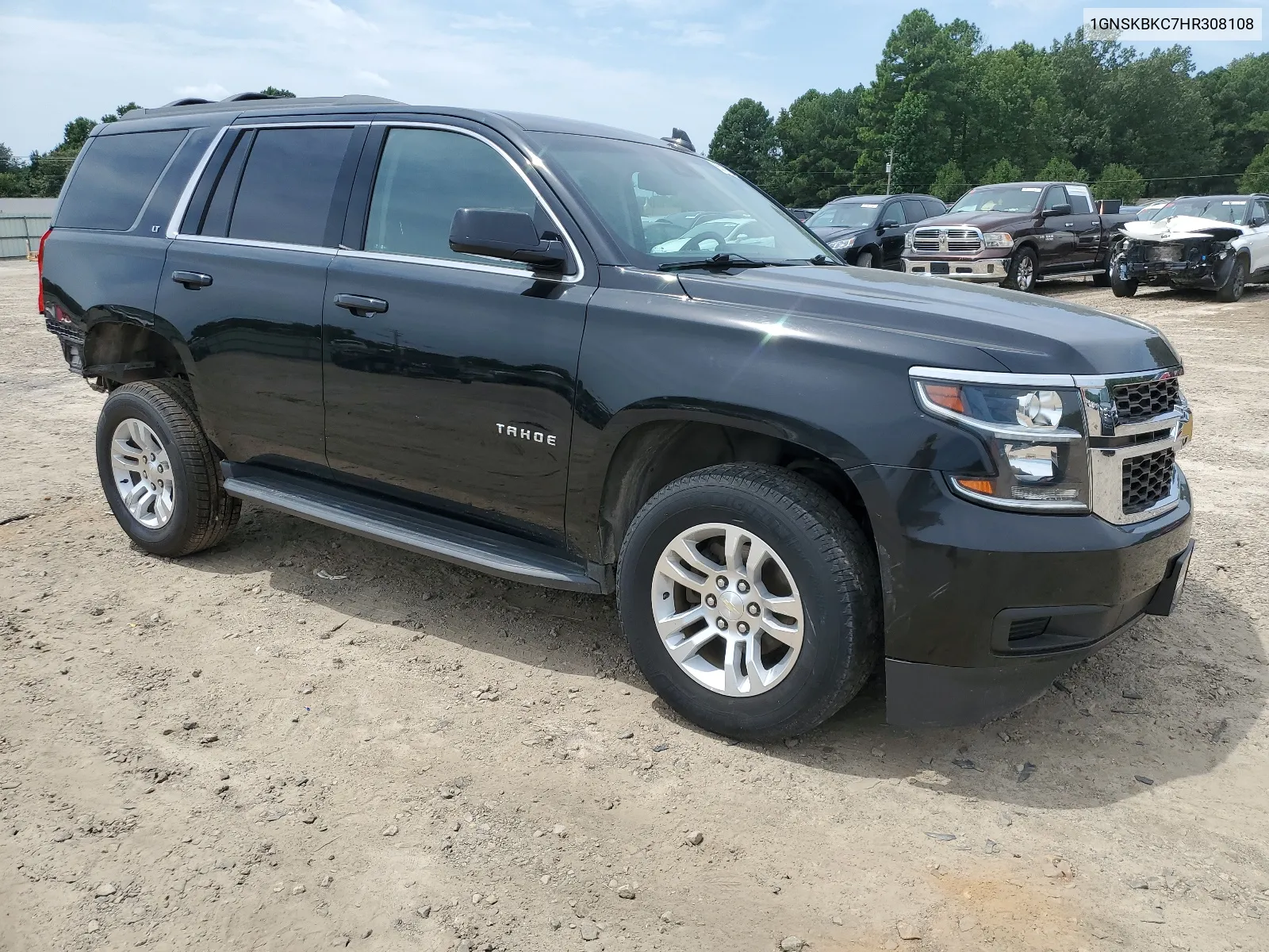 2017 Chevrolet Tahoe K1500 Lt VIN: 1GNSKBKC7HR308108 Lot: 65077794