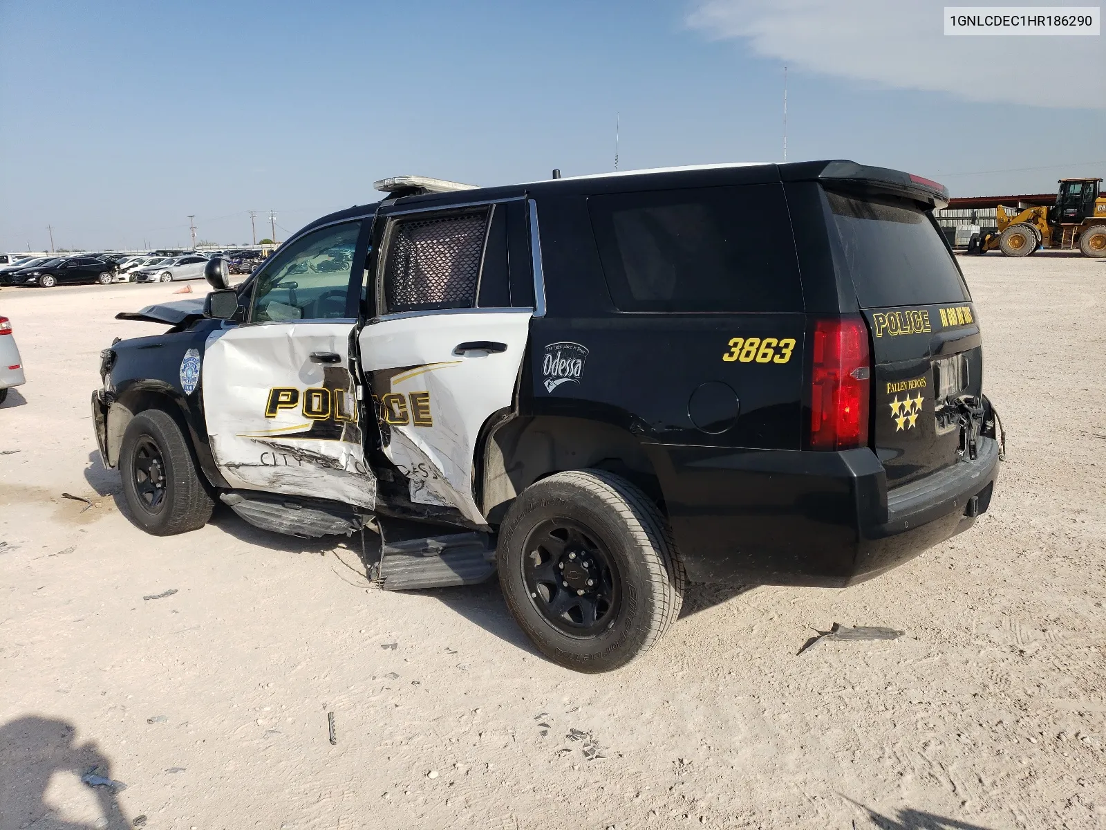 2017 Chevrolet Tahoe Police VIN: 1GNLCDEC1HR186290 Lot: 65121664