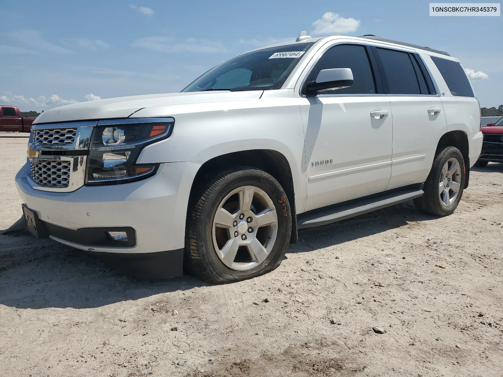 1GNSCBKC7HR345379 2017 Chevrolet Tahoe C1500 Lt