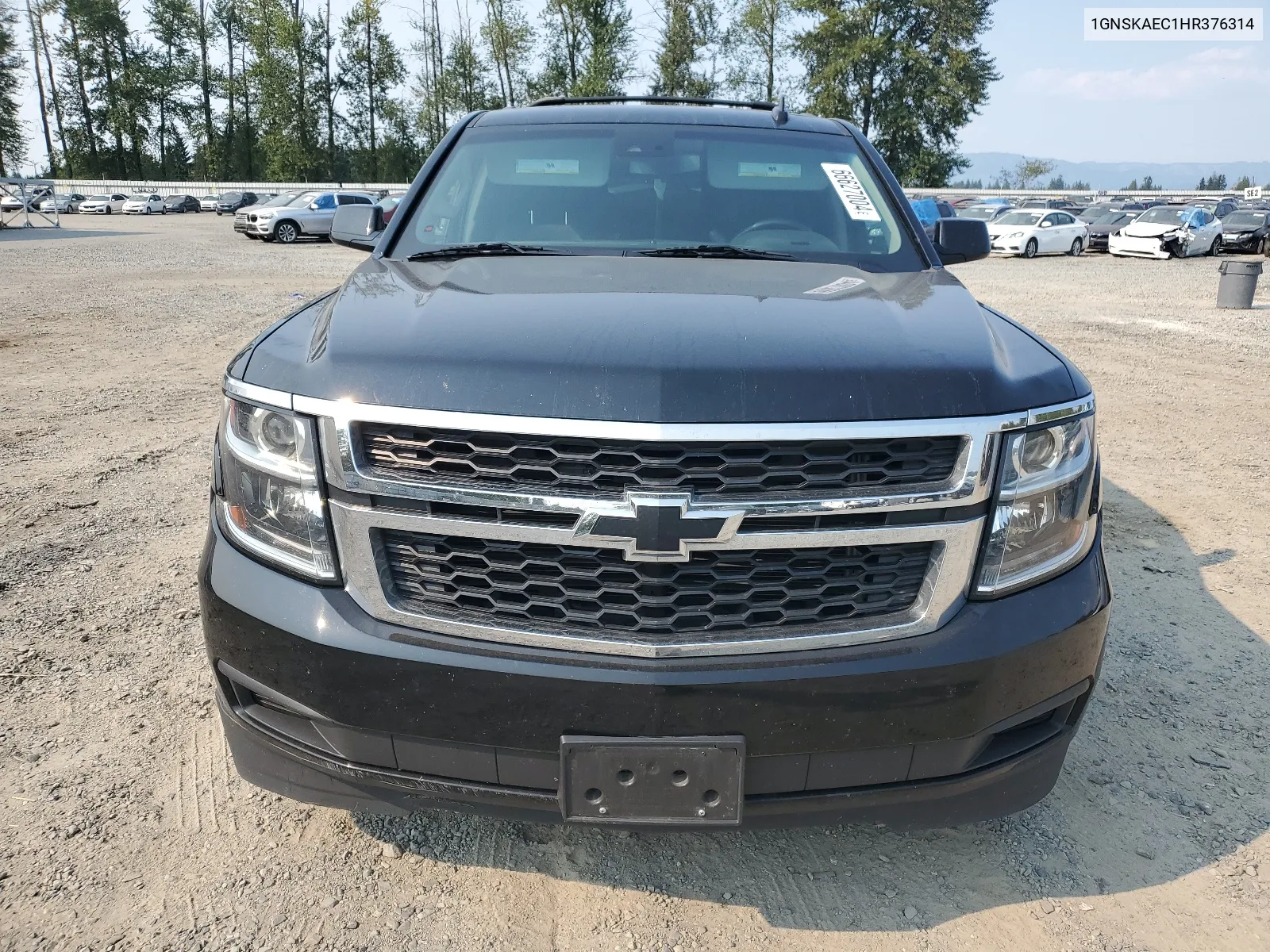 2017 Chevrolet Tahoe K1500 Ls VIN: 1GNSKAEC1HR376314 Lot: 66627004