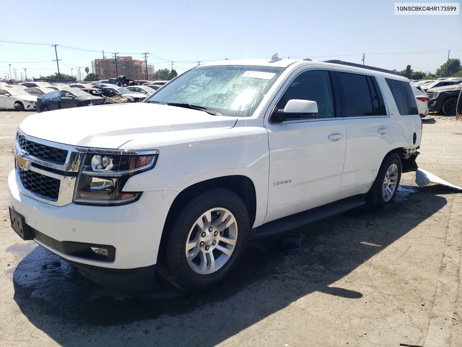 2017 Chevrolet Tahoe C1500 Lt VIN: 1GNSCBKC4HR173599 Lot: 67320244