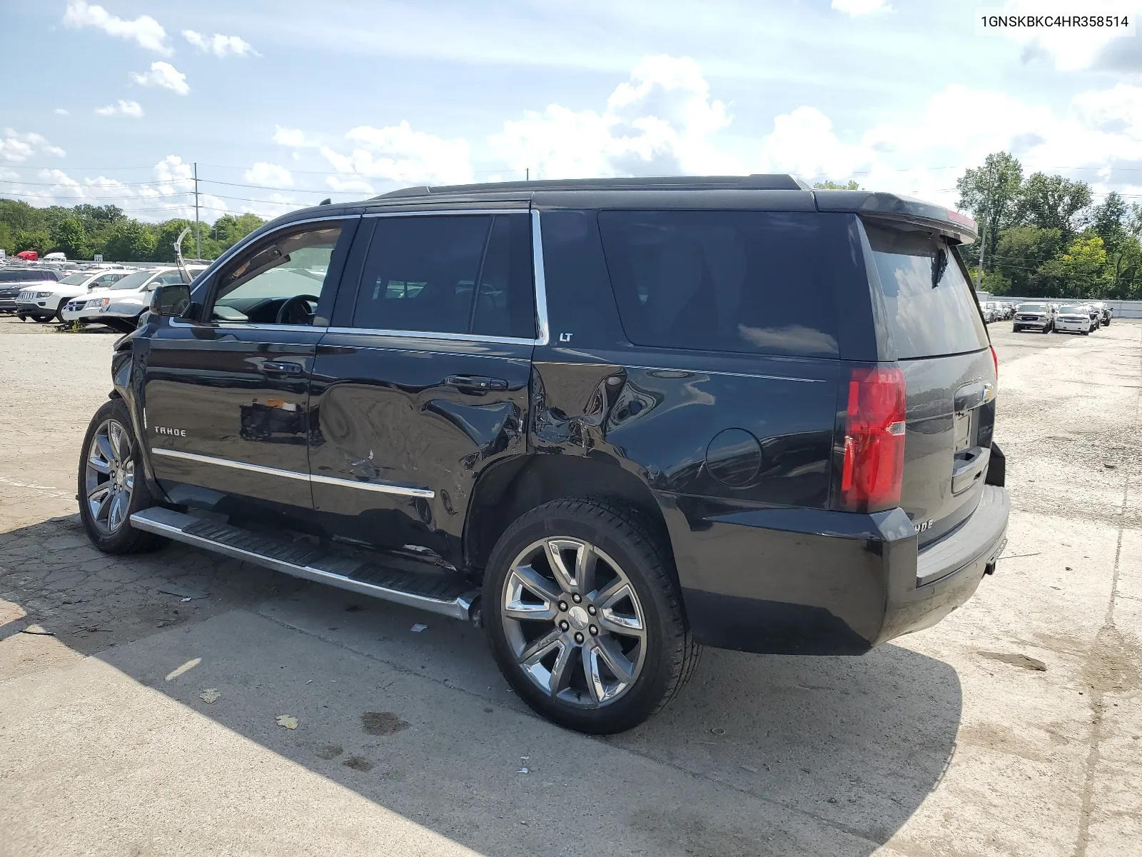 1GNSKBKC4HR358514 2017 Chevrolet Tahoe K1500 Lt