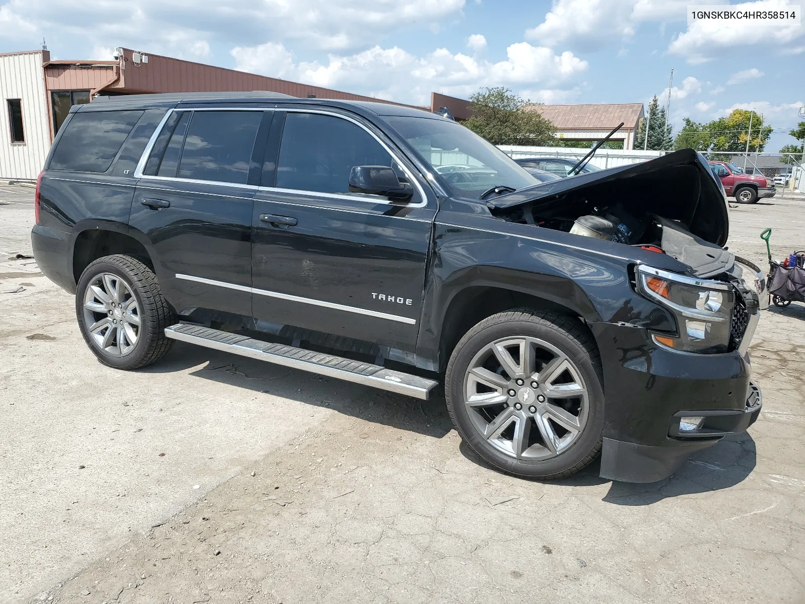 2017 Chevrolet Tahoe K1500 Lt VIN: 1GNSKBKC4HR358514 Lot: 67338784