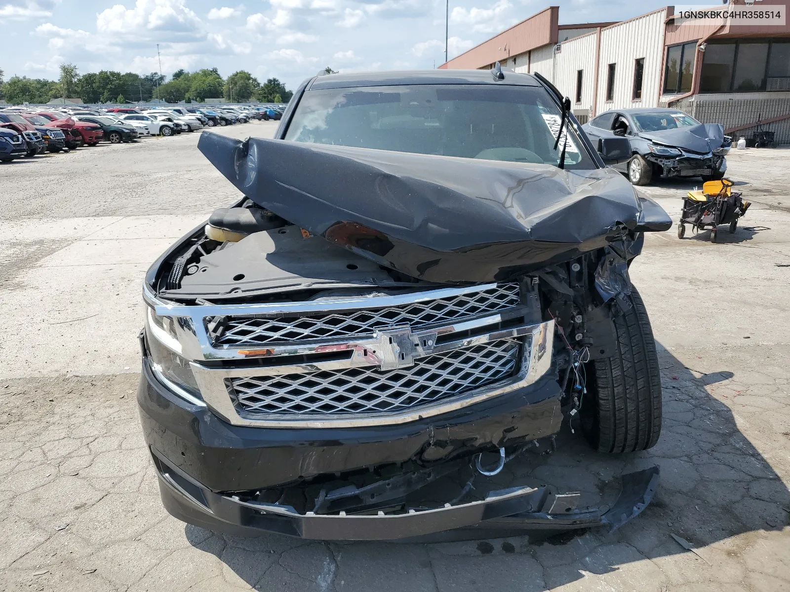 2017 Chevrolet Tahoe K1500 Lt VIN: 1GNSKBKC4HR358514 Lot: 67338784