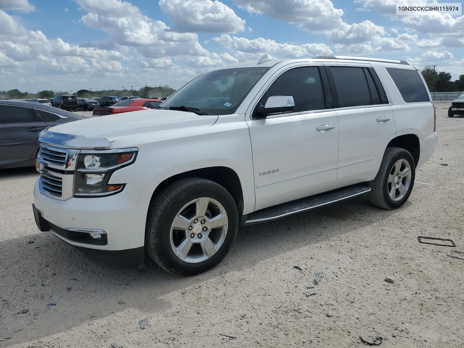 2017 Chevrolet Tahoe C1500 Premier VIN: 1GNSCCKC3HR115974 Lot: 67525454