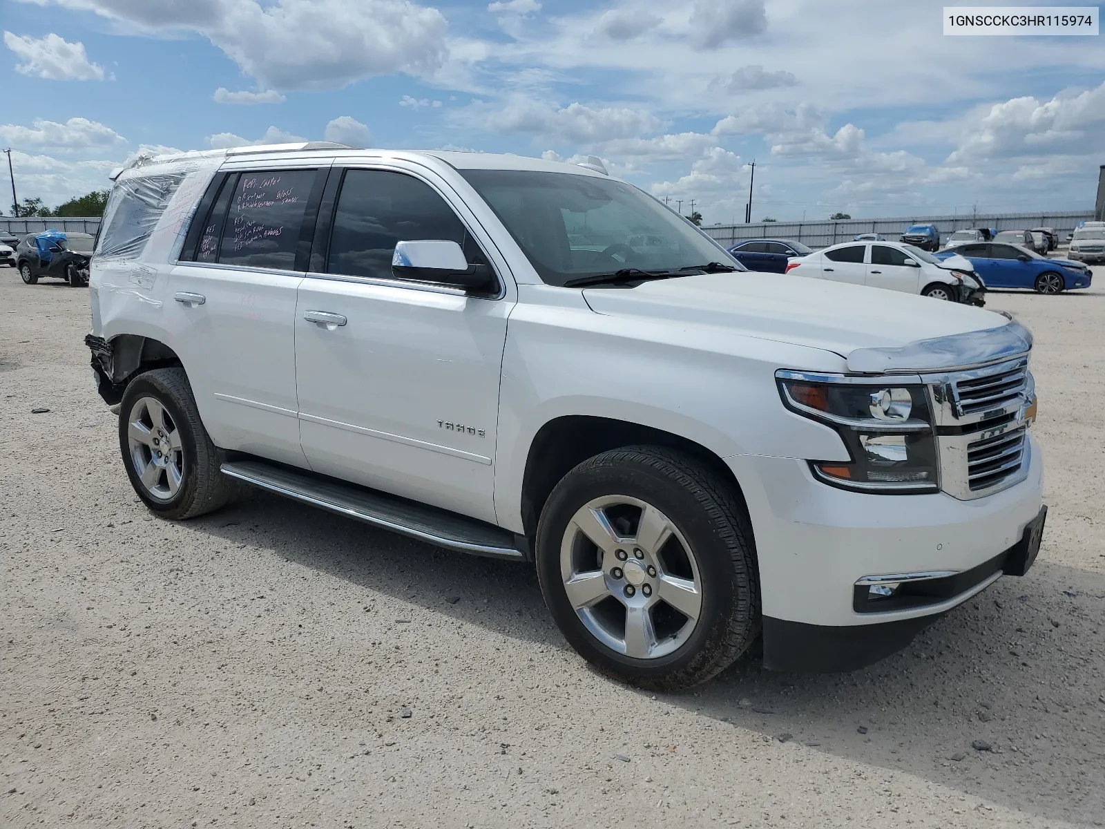 2017 Chevrolet Tahoe C1500 Premier VIN: 1GNSCCKC3HR115974 Lot: 67525454