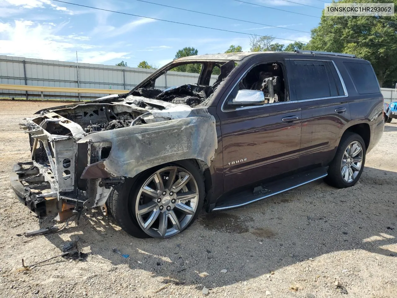 2017 Chevrolet Tahoe K1500 Premier VIN: 1GNSKCKC1HR293062 Lot: 70172554