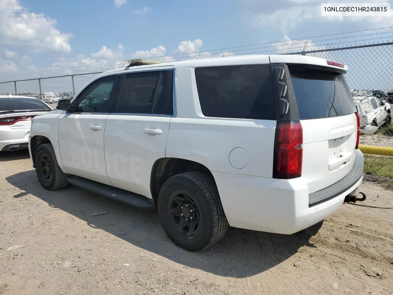 2017 Chevrolet Tahoe Police VIN: 1GNLCDEC1HR243815 Lot: 71675134