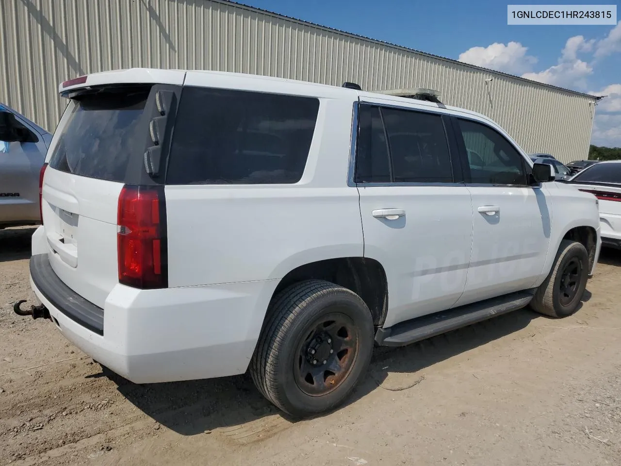 1GNLCDEC1HR243815 2017 Chevrolet Tahoe Police