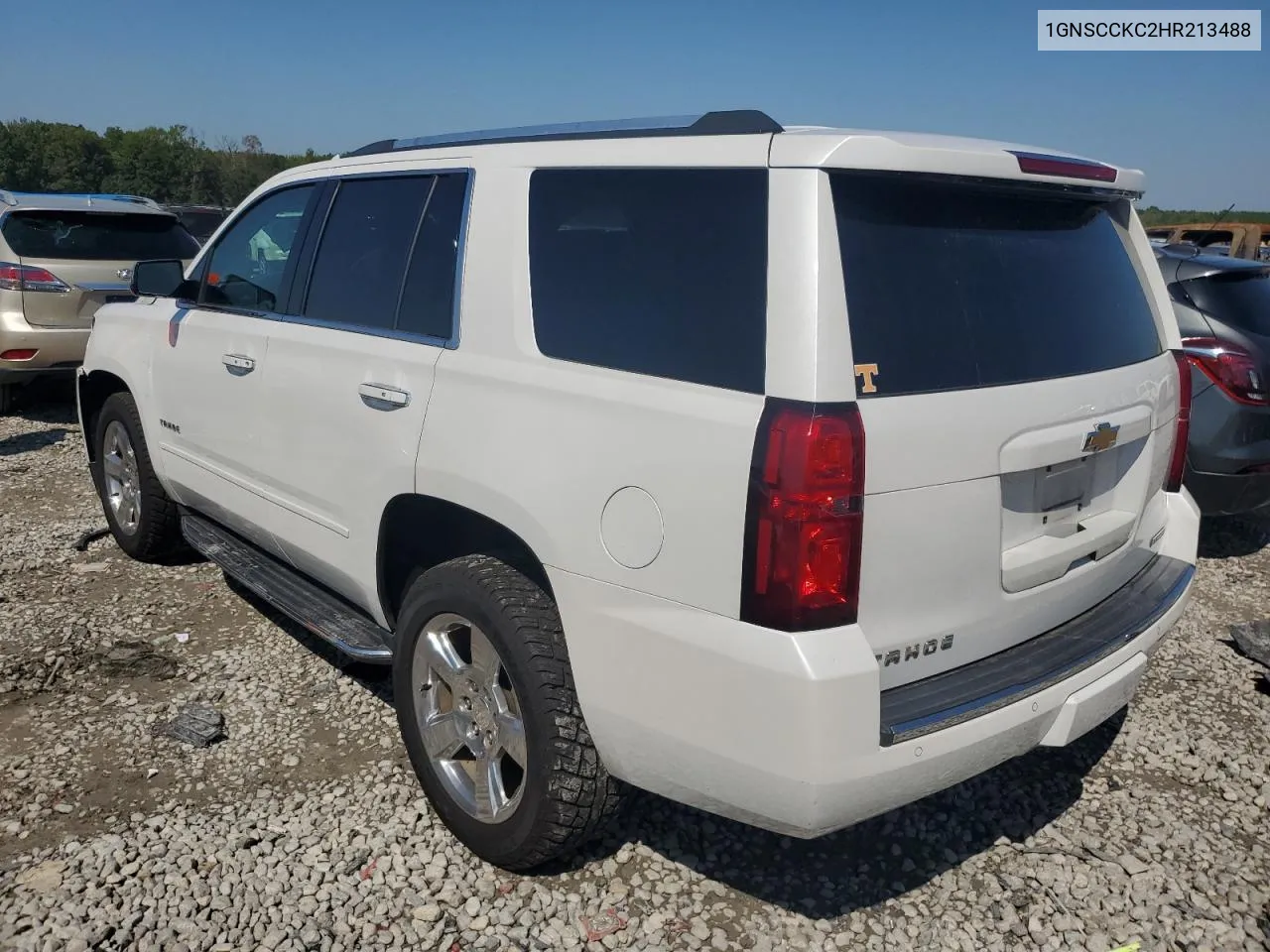 2017 Chevrolet Tahoe C1500 Premier VIN: 1GNSCCKC2HR213488 Lot: 71681554