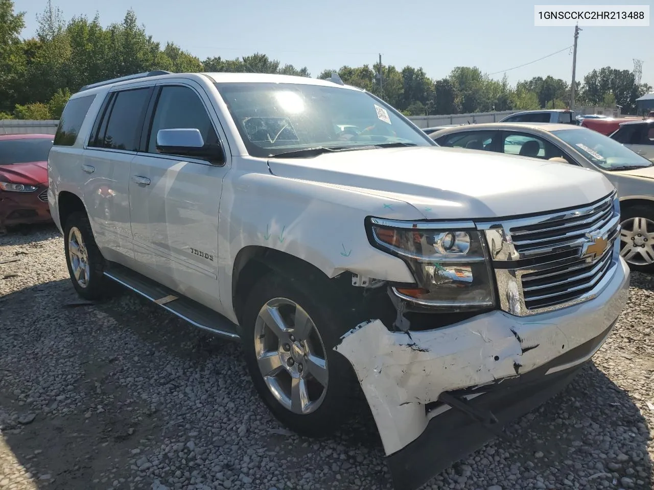 2017 Chevrolet Tahoe C1500 Premier VIN: 1GNSCCKC2HR213488 Lot: 71681554