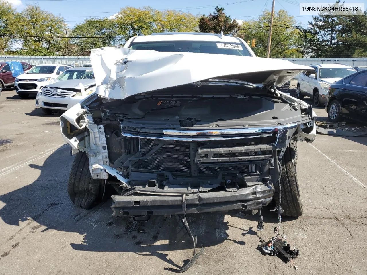 1GNSKCKC4HR384181 2017 Chevrolet Tahoe K1500 Premier