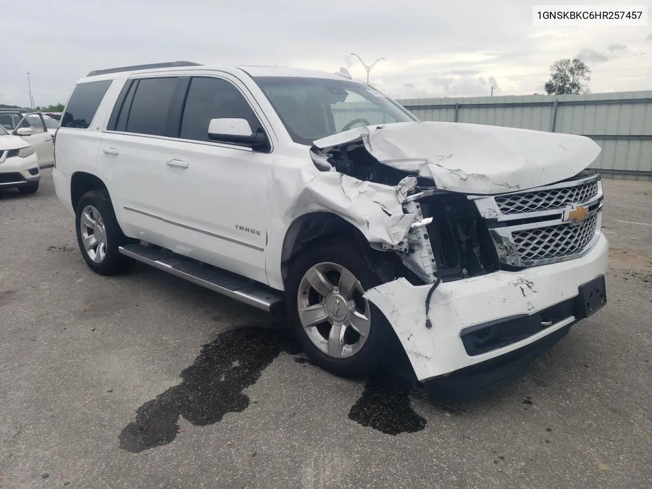 1GNSKBKC6HR257457 2017 Chevrolet Tahoe K1500 Lt