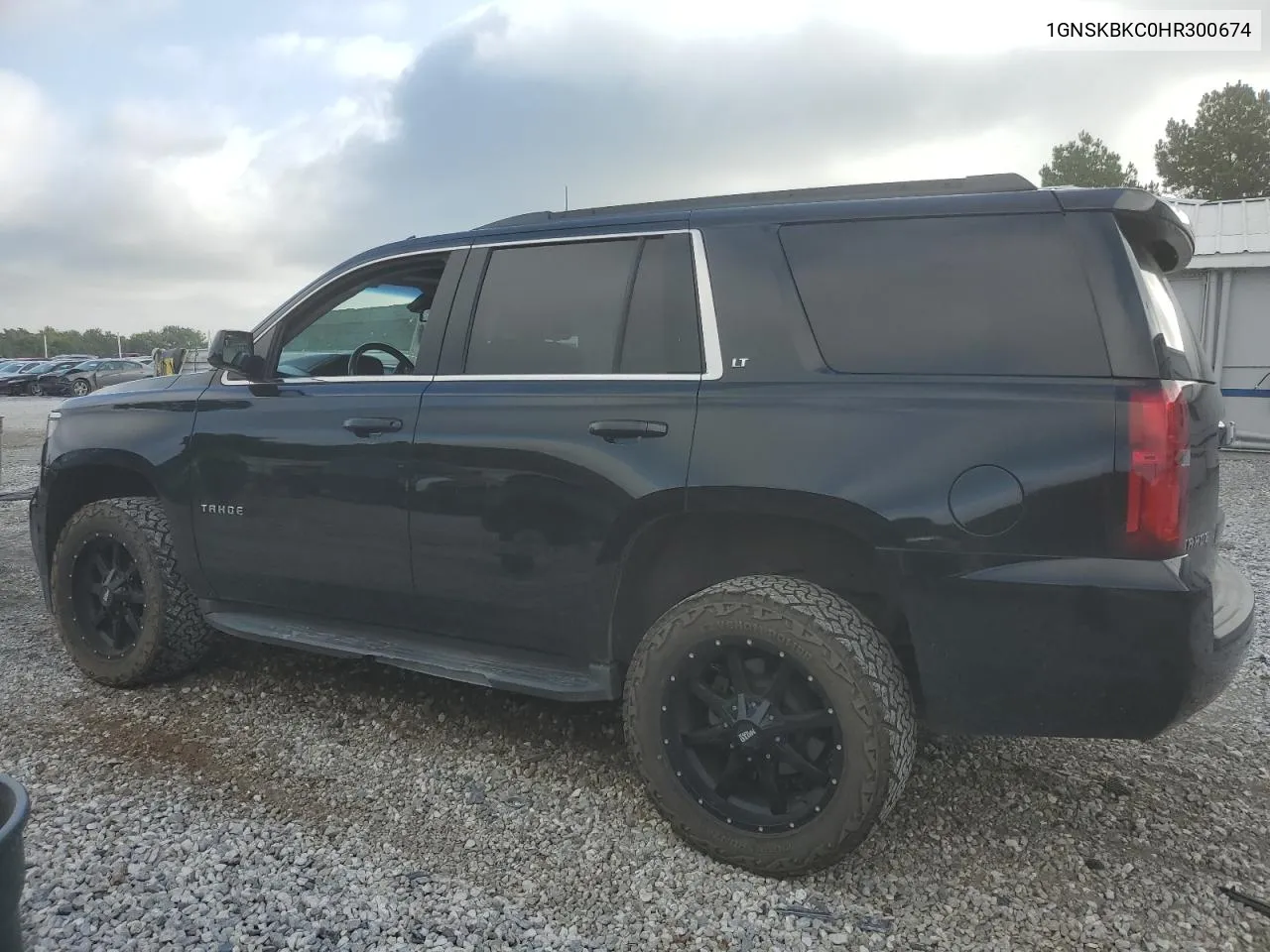 1GNSKBKC0HR300674 2017 Chevrolet Tahoe K1500 Lt