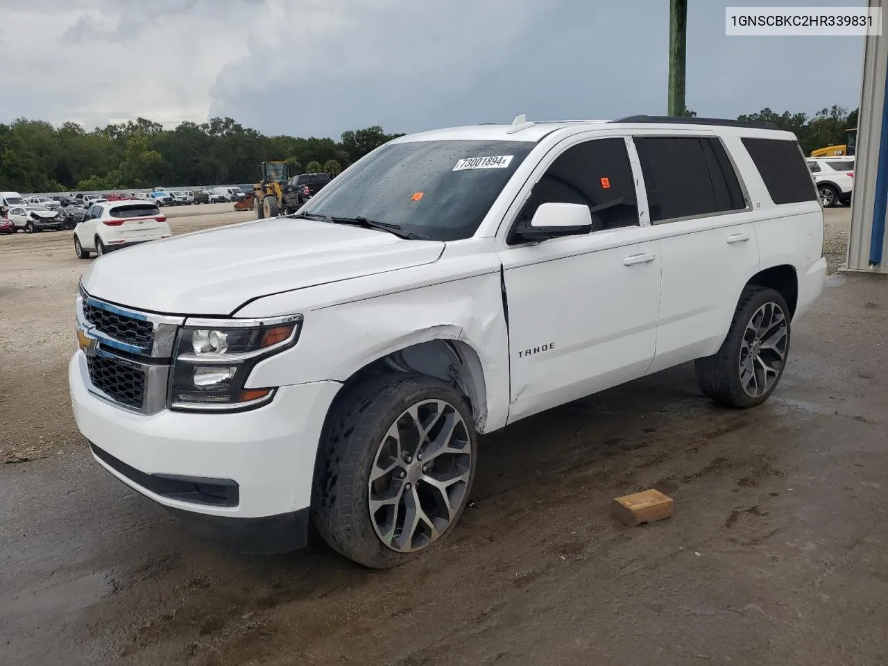 2017 Chevrolet Tahoe C1500 Lt VIN: 1GNSCBKC2HR339831 Lot: 73001894