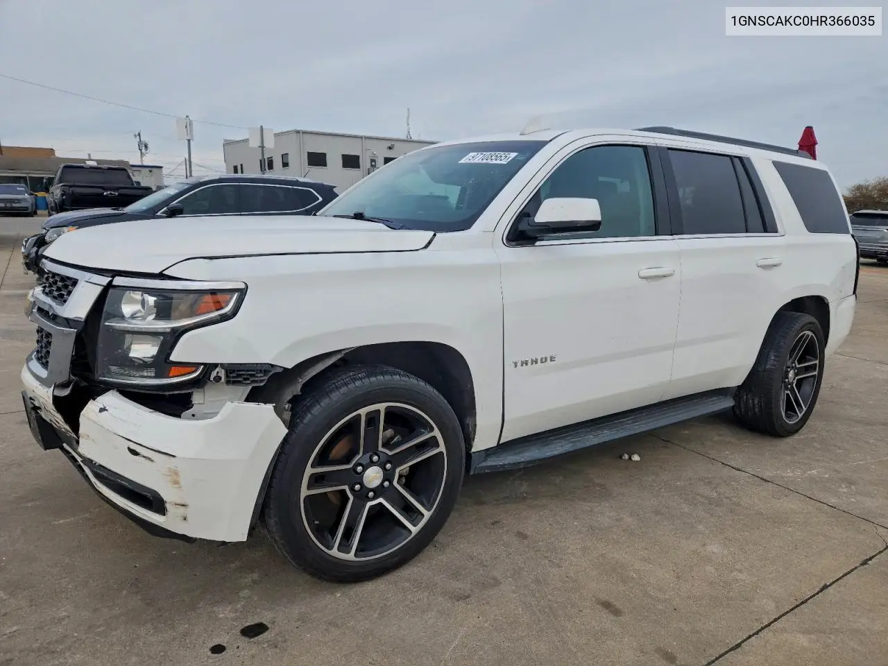1GNSCAKC0HR366035 2017 Chevrolet Tahoe C1500 Ls