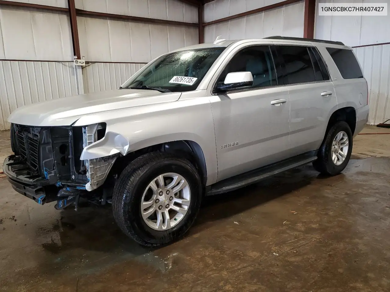 1GNSCBKC7HR407427 2017 Chevrolet Tahoe C1500 Lt