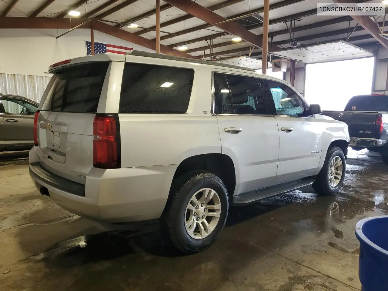 1GNSCBKC7HR407427 2017 Chevrolet Tahoe C1500 Lt