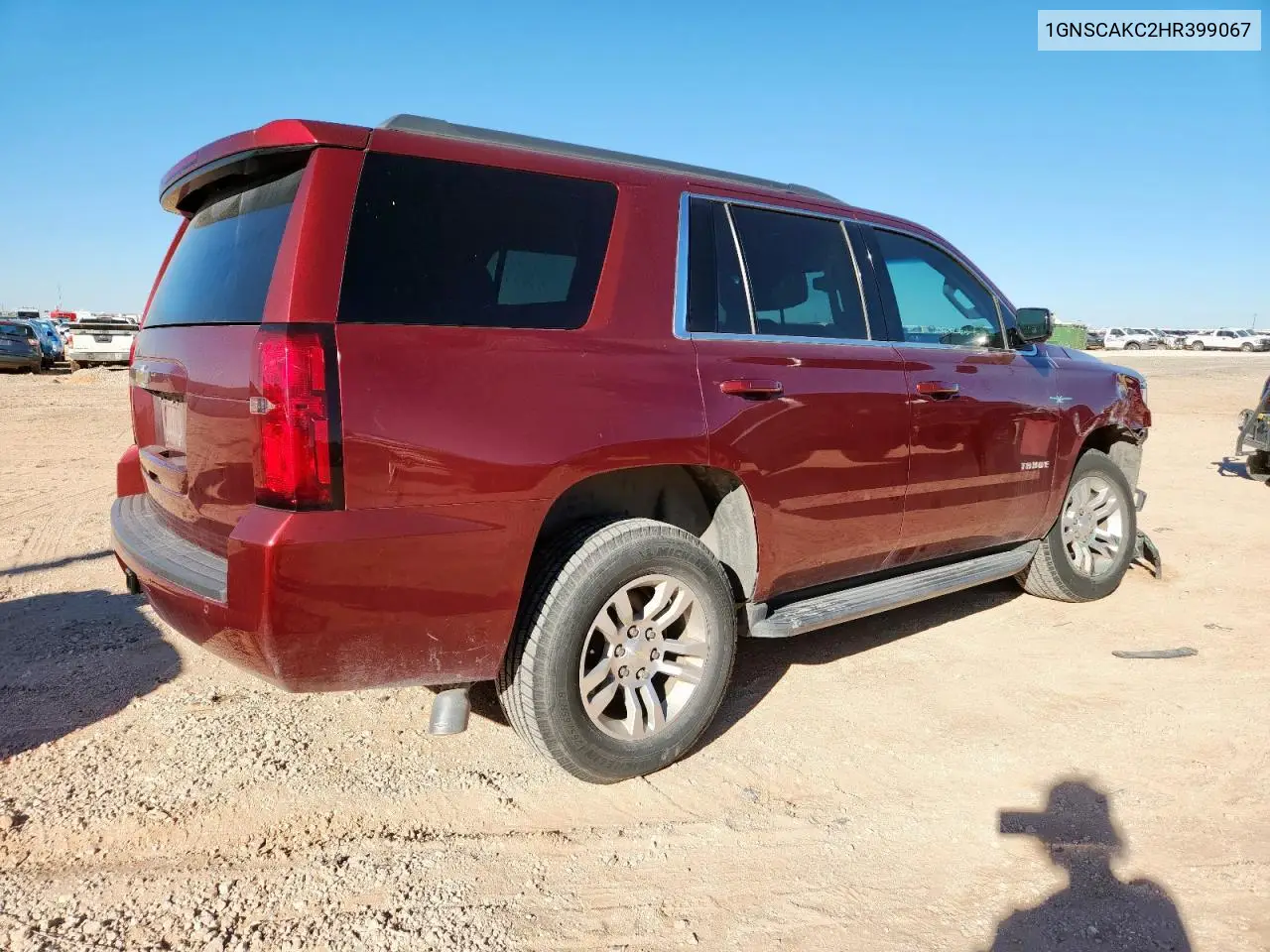 1GNSCAKC2HR399067 2017 Chevrolet Tahoe C1500 Ls