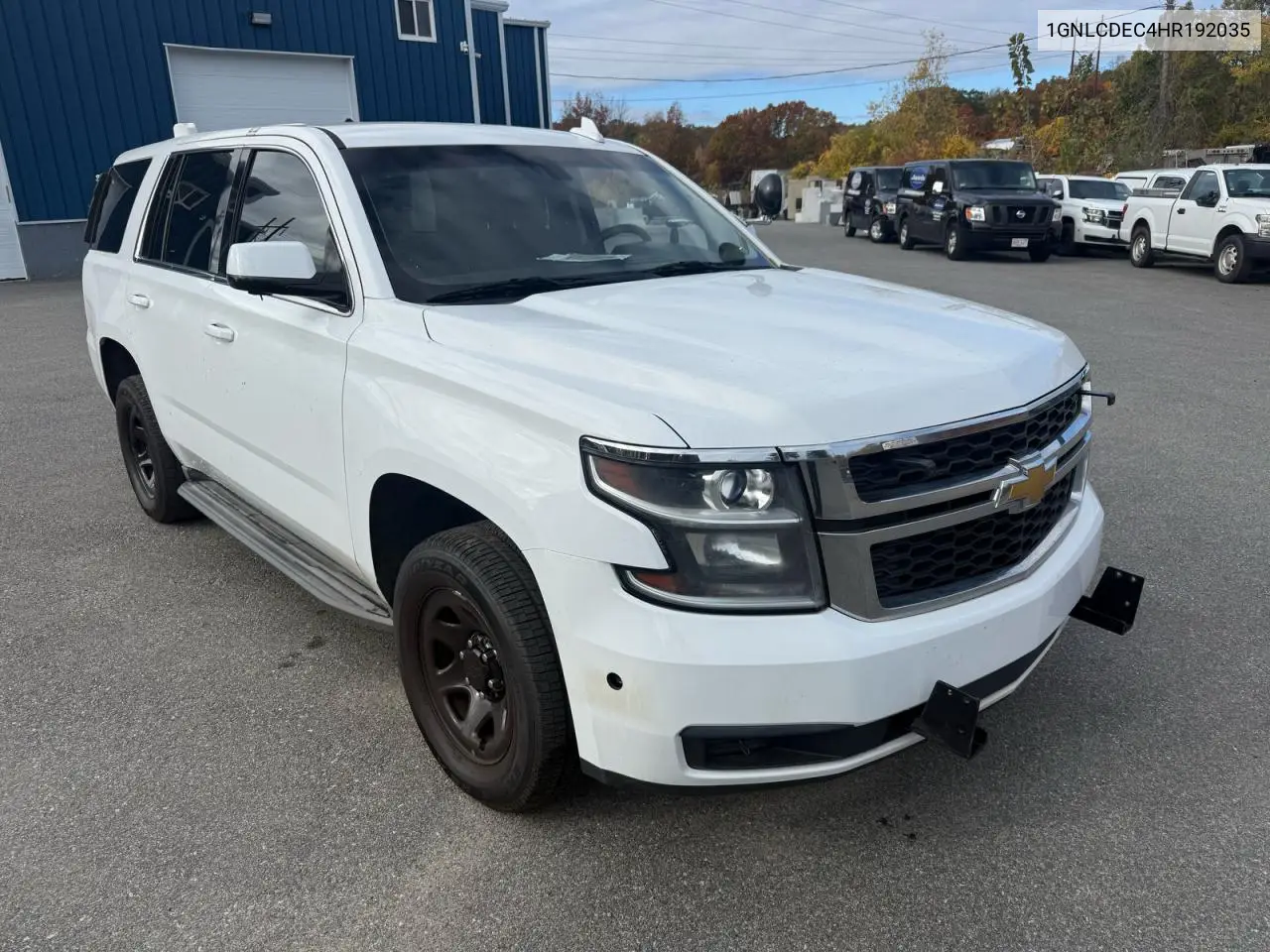 1GNLCDEC4HR192035 2017 Chevrolet Tahoe Police