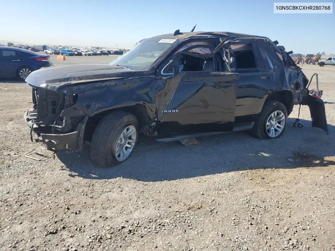 1GNSCBKCXHR280768 2017 Chevrolet Tahoe C1500 Lt