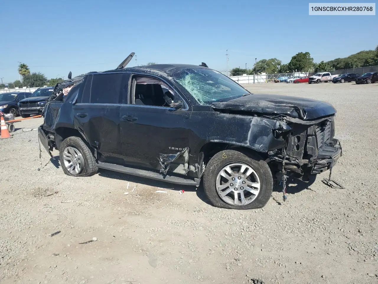 1GNSCBKCXHR280768 2017 Chevrolet Tahoe C1500 Lt