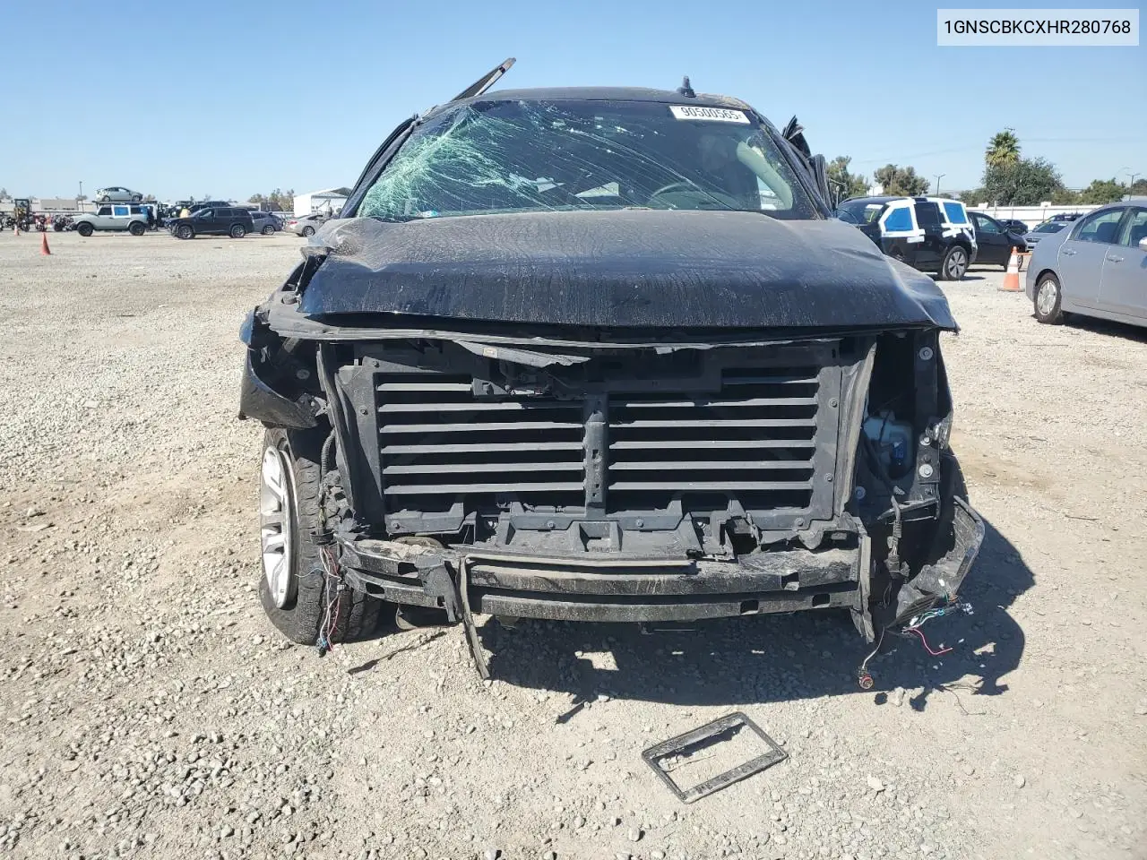 1GNSCBKCXHR280768 2017 Chevrolet Tahoe C1500 Lt