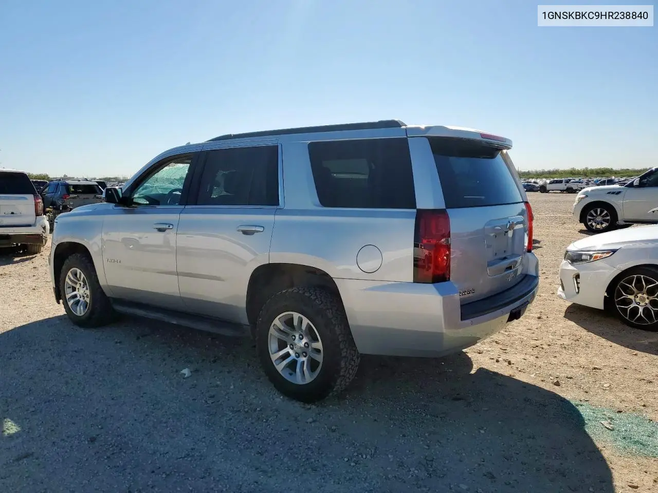 1GNSKBKC9HR238840 2017 Chevrolet Tahoe K1500 Lt