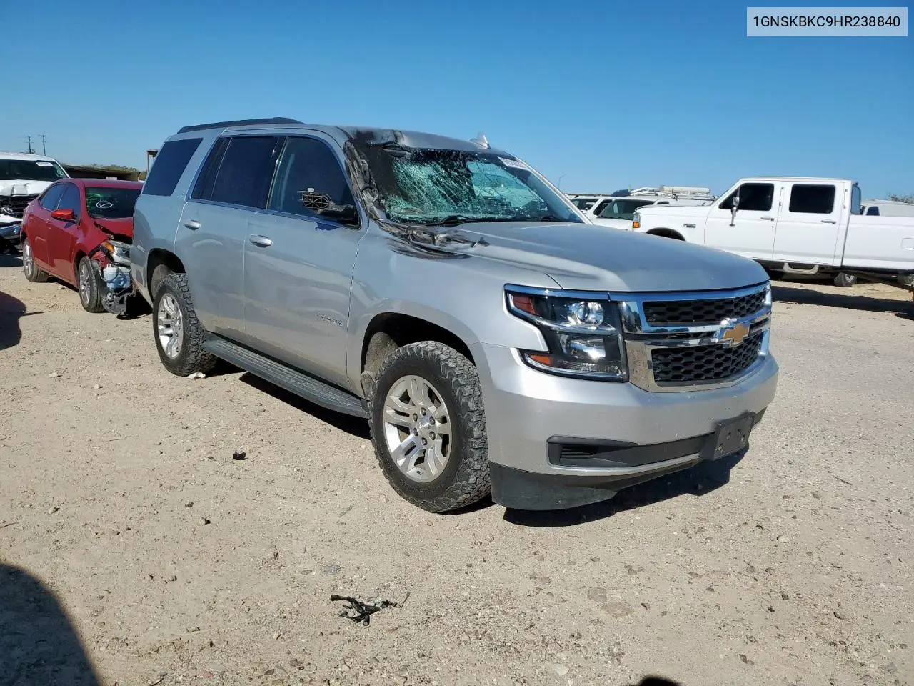 1GNSKBKC9HR238840 2017 Chevrolet Tahoe K1500 Lt
