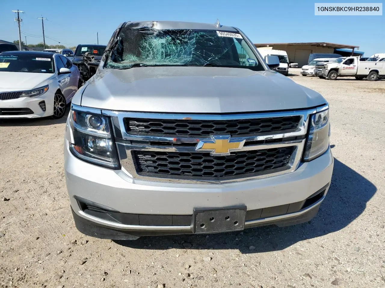 1GNSKBKC9HR238840 2017 Chevrolet Tahoe K1500 Lt