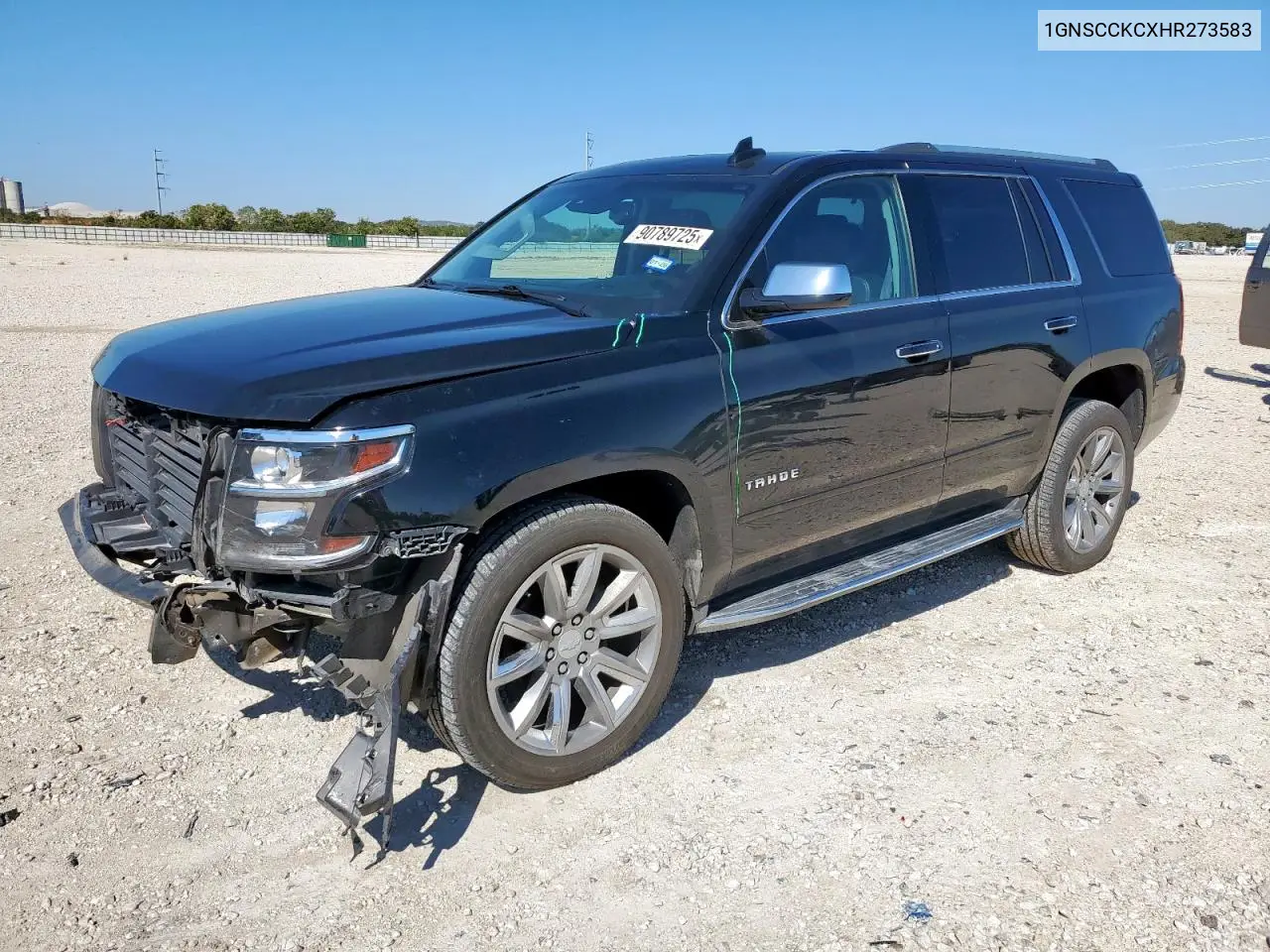 1GNSCCKCXHR273583 2017 Chevrolet Tahoe C1500 Premier