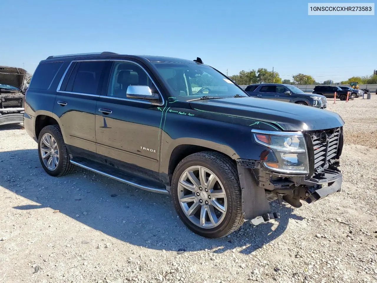 1GNSCCKCXHR273583 2017 Chevrolet Tahoe C1500 Premier