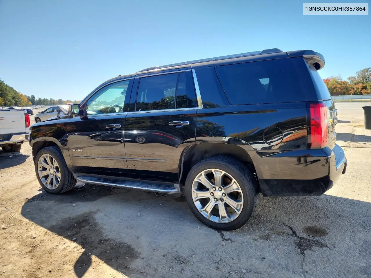 1GNSCCKC0HR357864 2017 Chevrolet Tahoe C1500 Premier