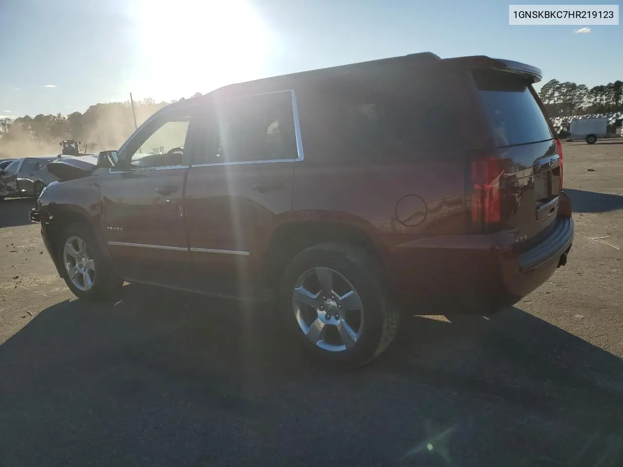 1GNSKBKC7HR219123 2017 Chevrolet Tahoe K1500 Lt