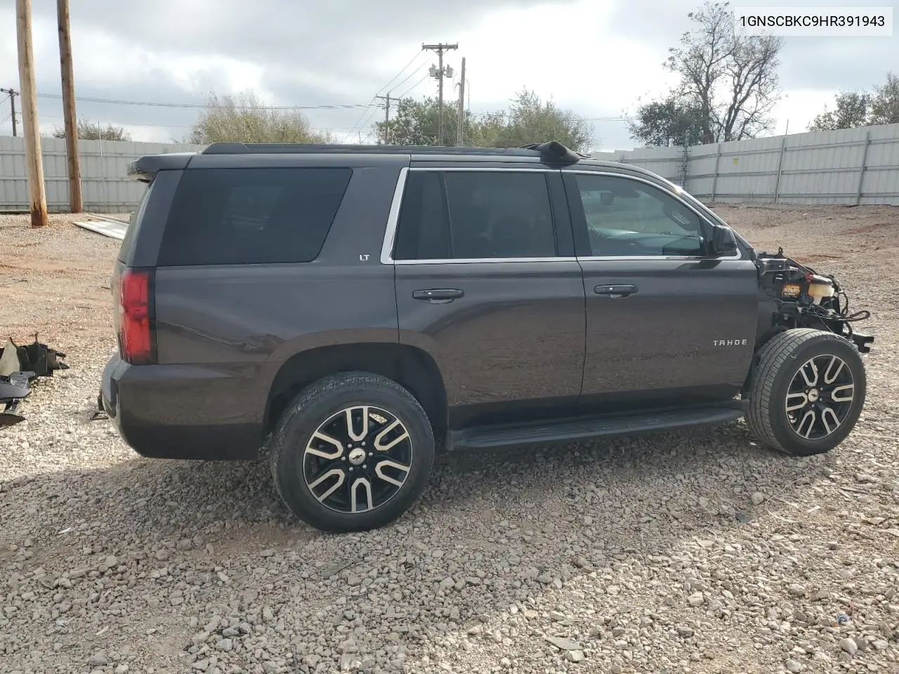 1GNSCBKC9HR391943 2017 Chevrolet Tahoe C1500 Lt