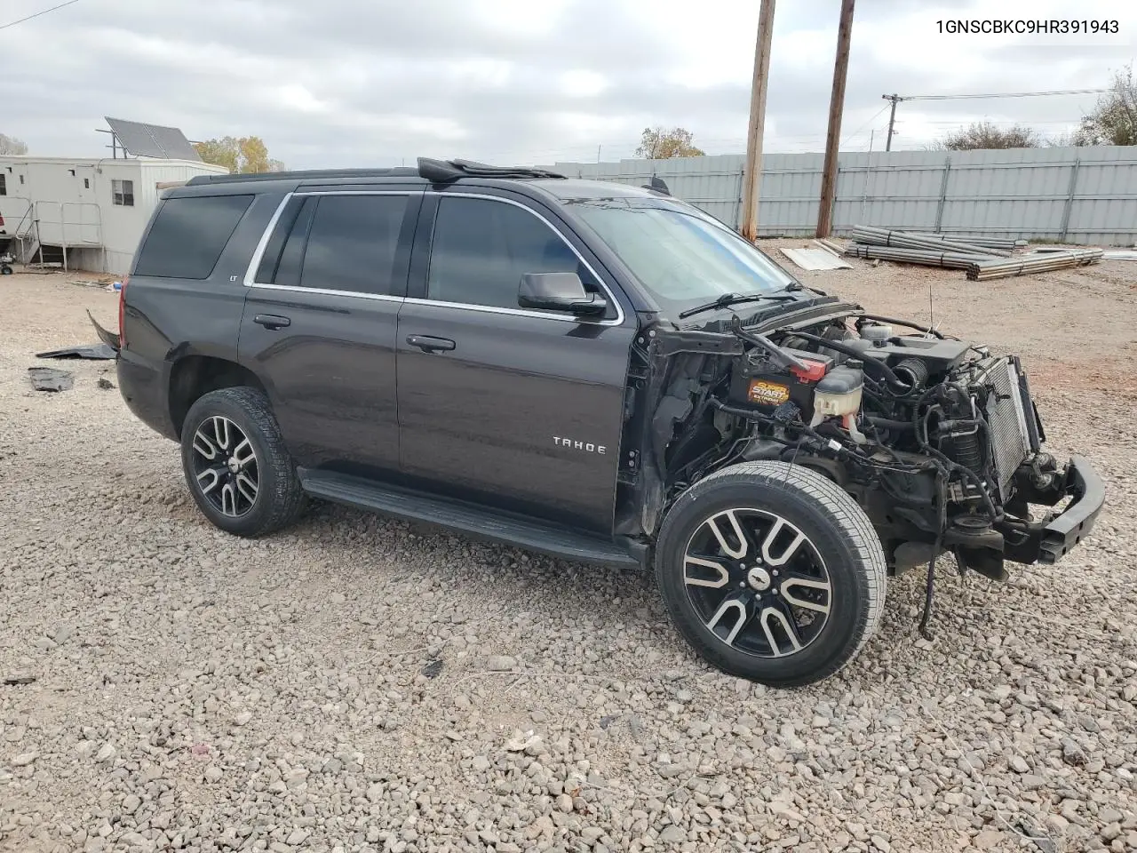 1GNSCBKC9HR391943 2017 Chevrolet Tahoe C1500 Lt