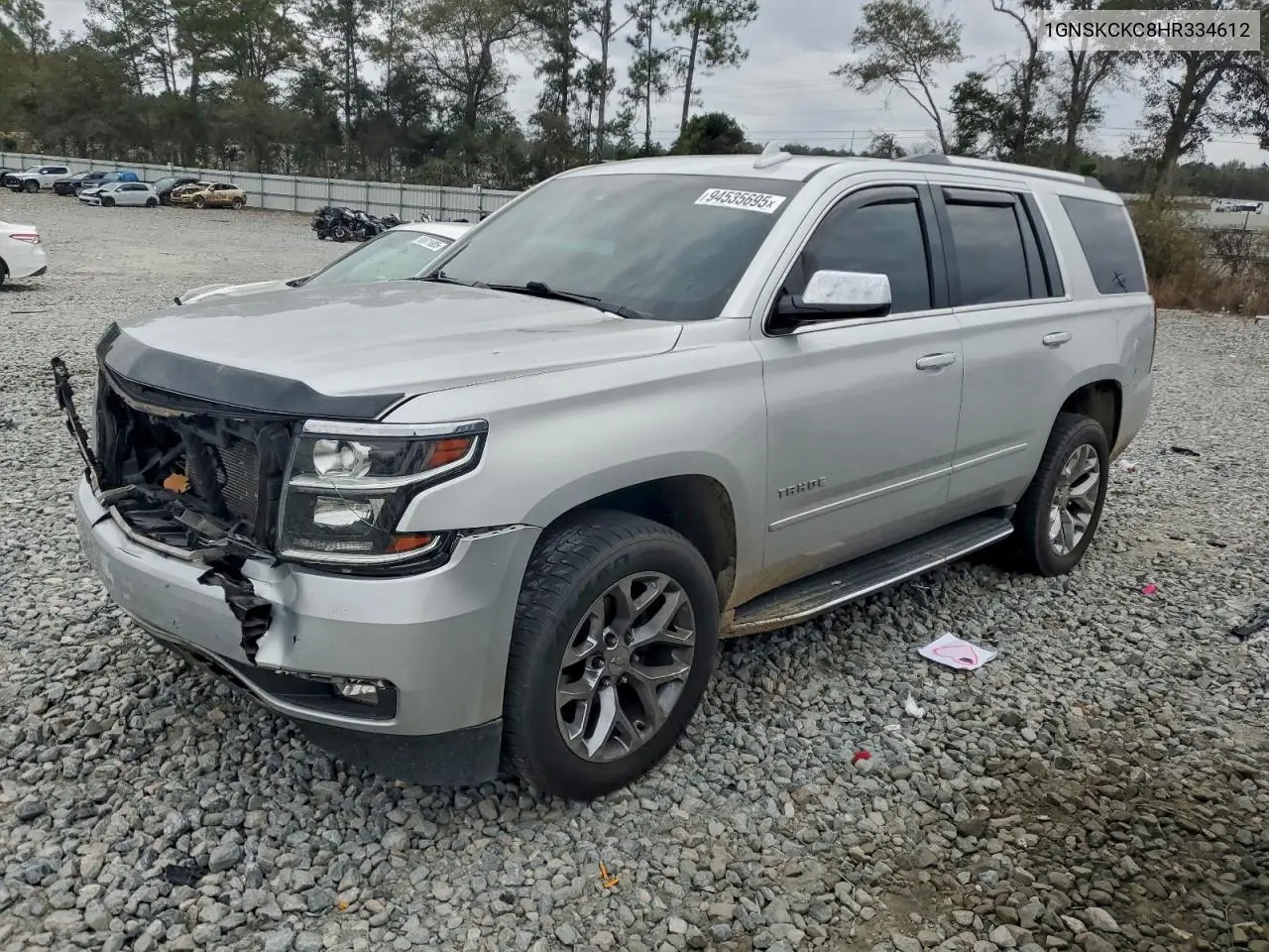 1GNSKCKC8HR334612 2017 Chevrolet Tahoe K1500 Premier