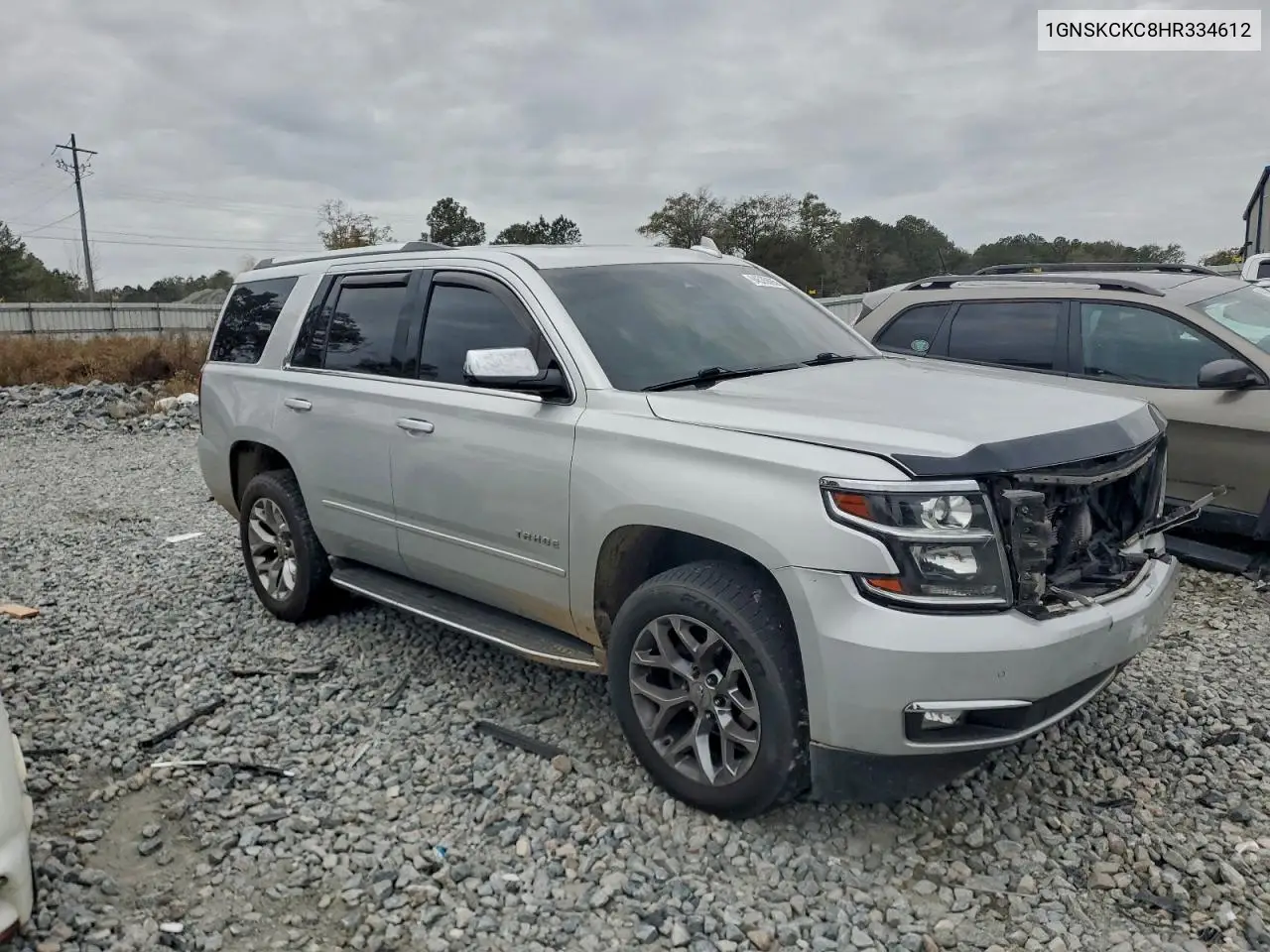 1GNSKCKC8HR334612 2017 Chevrolet Tahoe K1500 Premier
