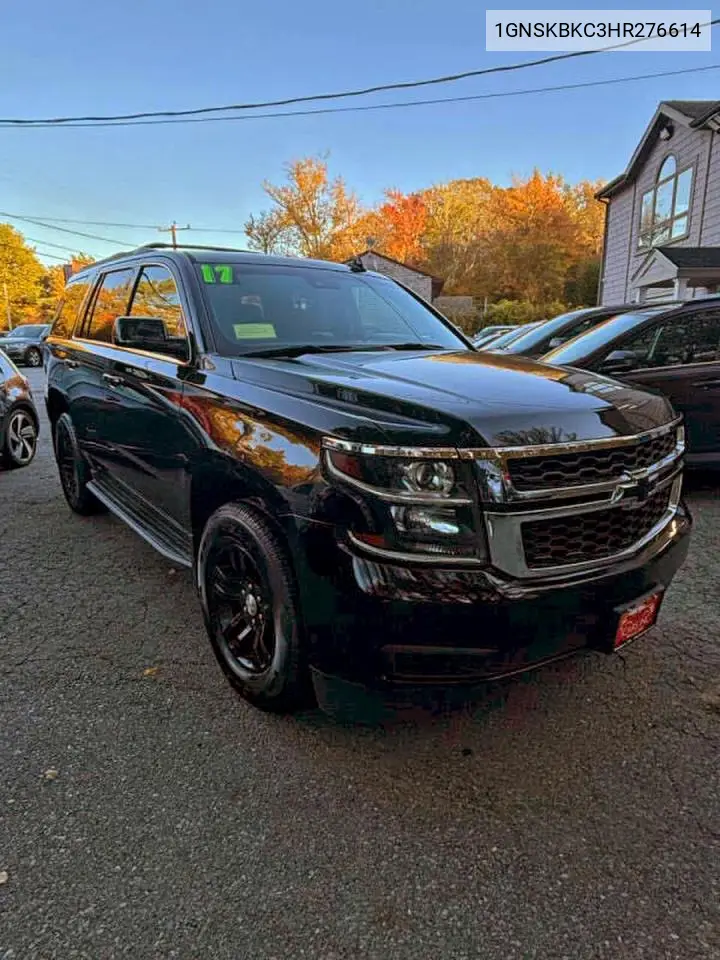 1GNSKBKC3HR276614 2017 Chevrolet Tahoe K1500 Lt