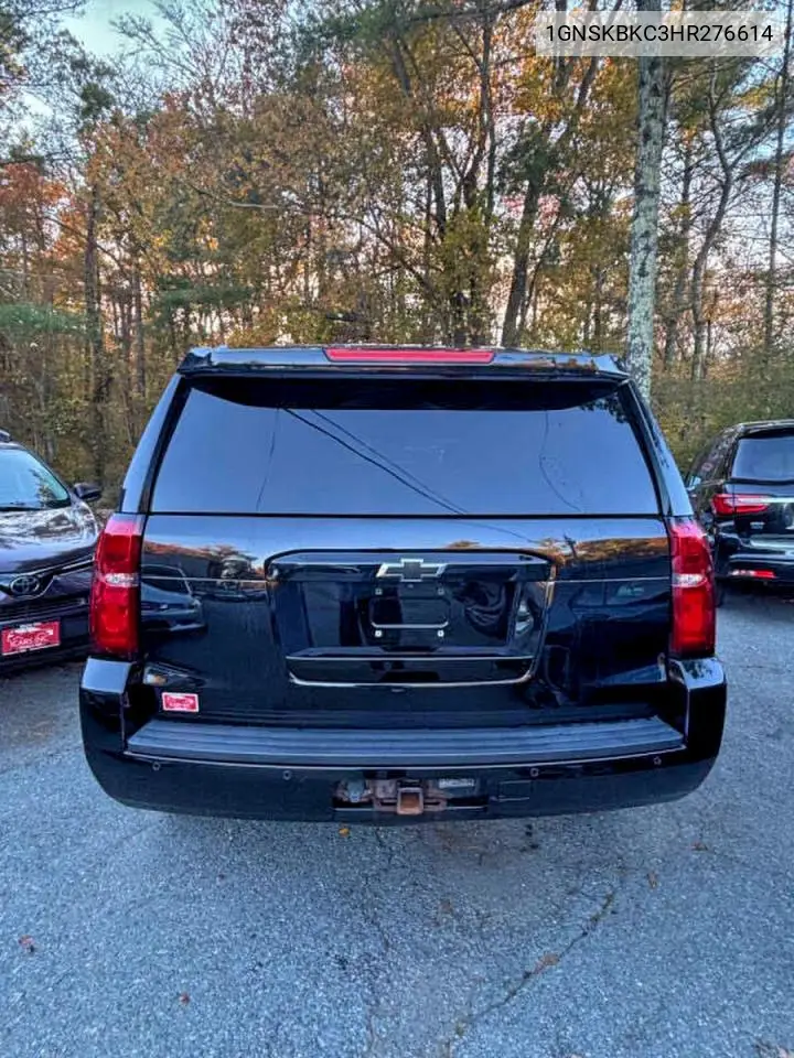 1GNSKBKC3HR276614 2017 Chevrolet Tahoe K1500 Lt